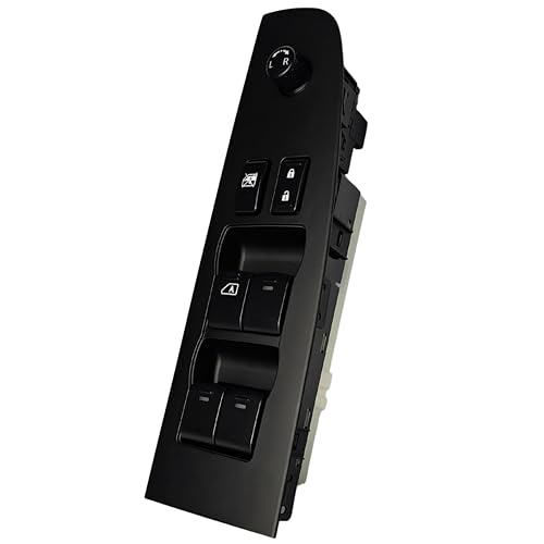 SWITCHDOCTOR Window Master Switch Assembly for 2007, 2008, 2009, 2010, 2011, 2012 Nissan Altima Sedan S, Base (Full Assembly)