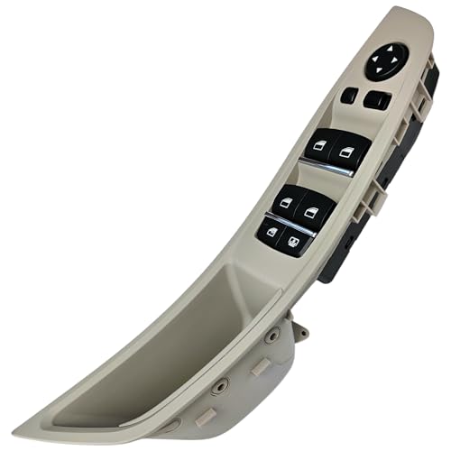 SWITCHDOCTOR Window Master Switch and Gray Bezel for 2010-2016 BMW 520i 523i 525i 528i 530i 535i, F10 F11 F18 (5 Series, 61319179907, Power, Control, Button)