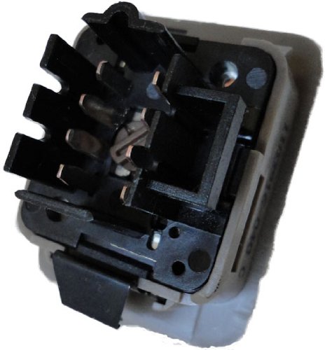 SWITCHDOCTOR Rear Window Switch for 1995-1998 Chevrolet Tahoe (Tan Bezel)