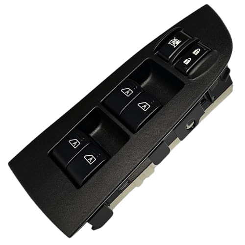 SWITCHDOCTOR Window Master Switch & Bezel Set for 2009-2014 Nissan Maxima SV (25401-9N00D)