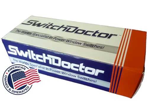 SWITCHDOCTOR Master Window Switch & Front Passenger Black Assembly for 2004, 2005, 2006, 2007, 2008 Ford F-150 F150 (Super Cab, Supercrew Cab, Double Cab, Full Assembly)