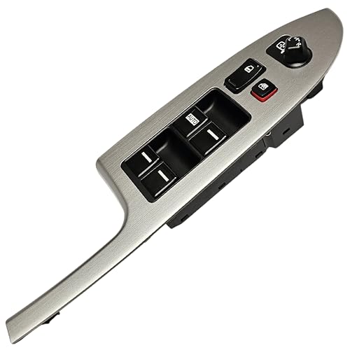 SWITCHDOCTOR Window Master Switch Assembly for 2003, 2004, 2005, 2006, 2007 Honda Accord Sedan (Without Heated Mirrors, Full Assembly)