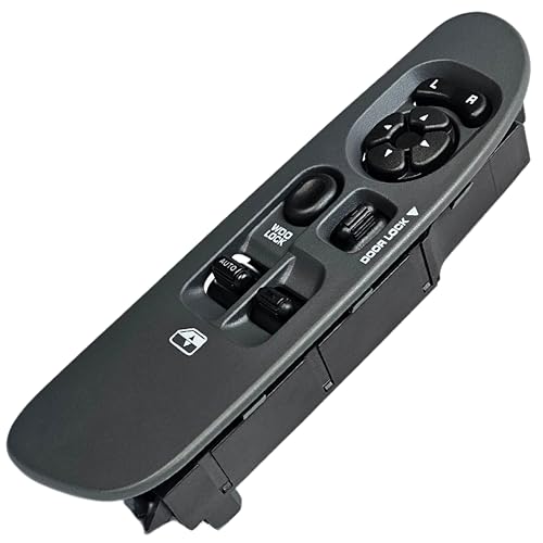 SWITCHDOCTOR Window Master Switch and Gray Bezel for 2002-2009 Dodge Ram (Medium Slate Gray, Regular Cab)