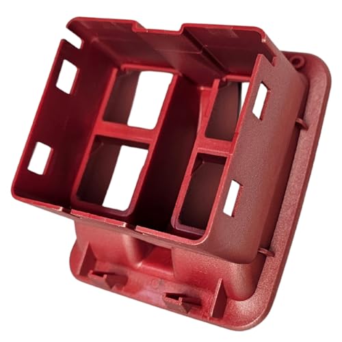 SWITCHDOCTOR Window Master Rubic Red Bezel for 2011-2017 Jeep Wrangler