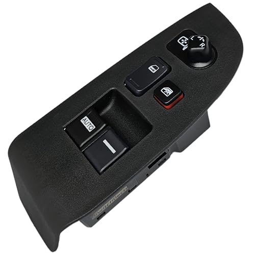 SWITCHDOCTOR Window Master Switch & Bezel Assembly for 2005, 2006, 2007 Honda Accord Coupe (Without Heated Mirrors)