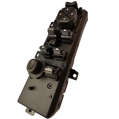 SWITCHDOCTOR Master Window Switch for 1999-2004 Jeep Grand Cherokee (With Keyless Entry, 55196389AD, Power, Control, Button)