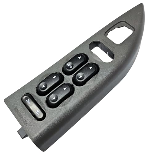 SWITCHDOCTOR Window Master Switch & Gray Bezel Assembly Compatible with 2002-2003 Ford F-150 (4 Door)