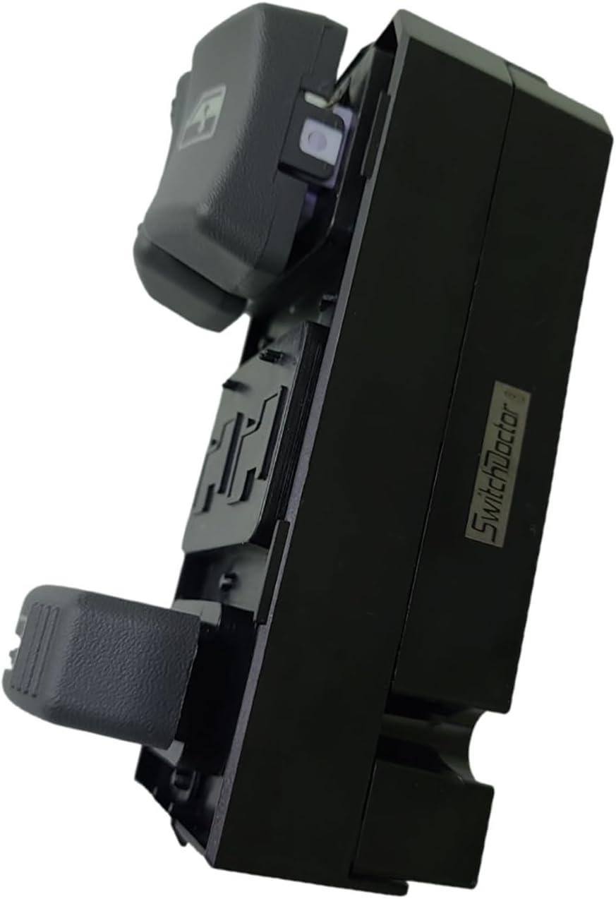 SWITCHDOCTOR Window Master Switch and Front Passenger Switch Set for 1995-2005 Chevrolet Blazer, Tahoe, and GMC Yukon (2 Door) (87224, 651466, 5336843, 7306603, 7306612, 15151356, 15692)
