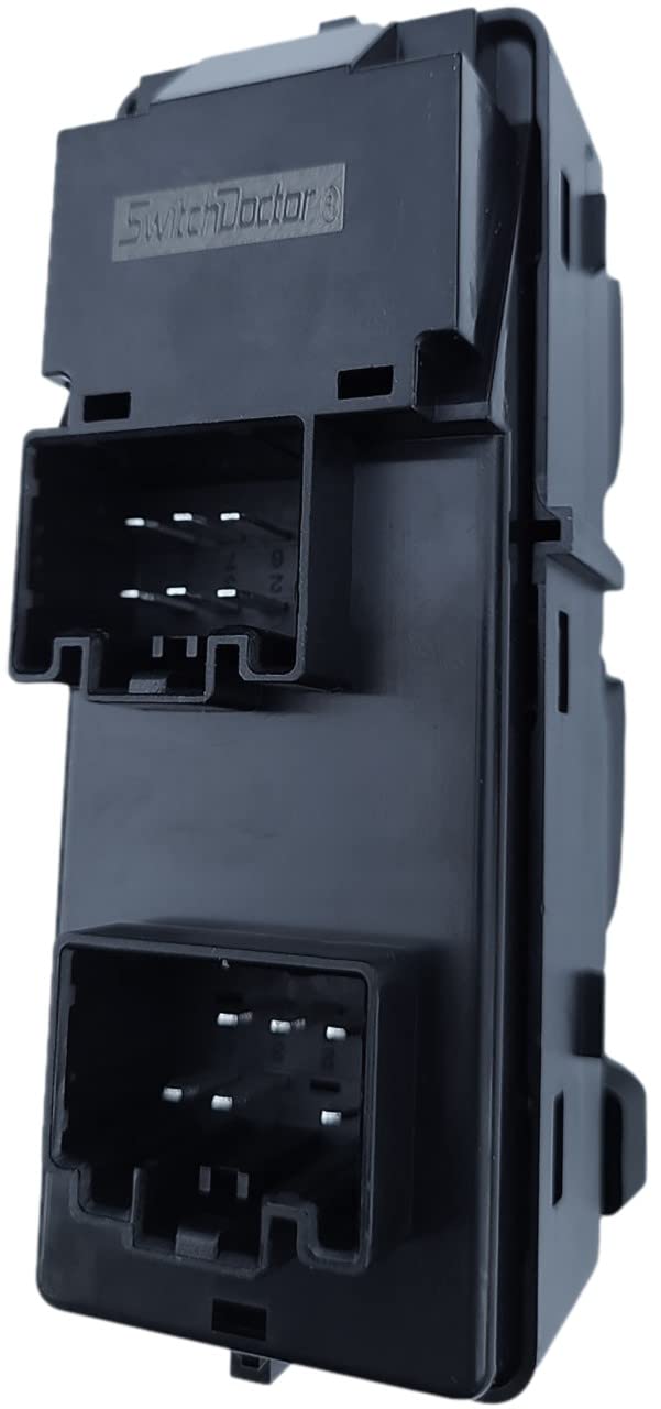 SWITCHDOCTOR Window Master Switch Compatible with 2009-2010 Ford F-150 F150 (9L3Z-14529-AE, 9L3Z-14529-AD, Power, Control, Button)