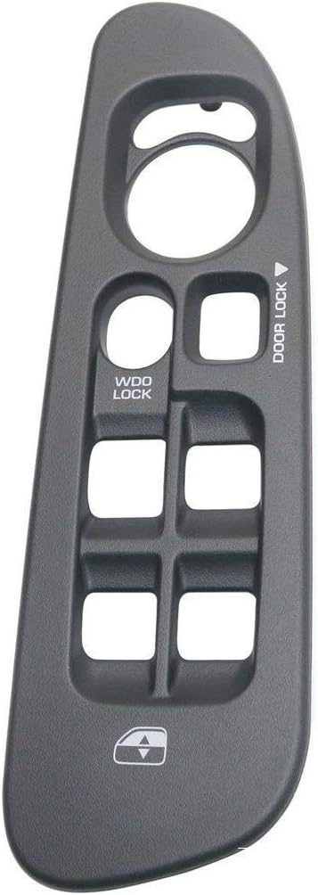 SWITCHDOCTOR Window Master Bezel Gray for 2002-2008 Dodge Ram (Quad Cab, Crew, Trim, Cover, Panel)