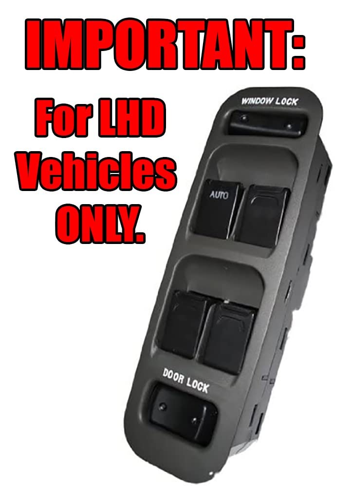 SWITCHDOCTOR Window Master Switch compatible with 1999-2002 Suzuki Grand Vitara