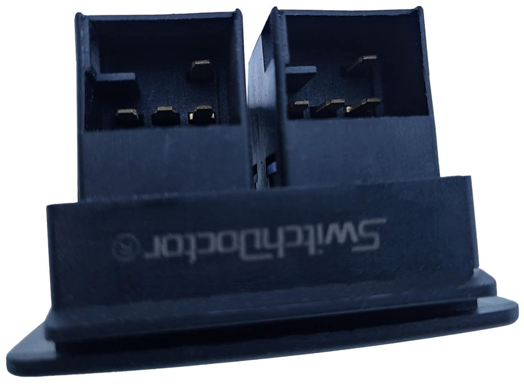 SWITCHDOCTOR Window Master Switch and Front Passenger Set Compatible with 1998-2007 Volkswagen Beetle (1C0959527)