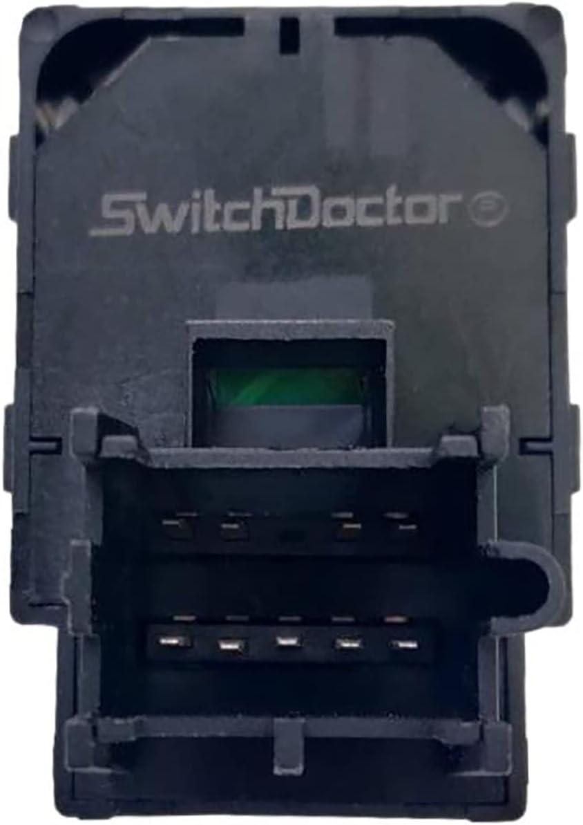 SWITCHDOCTOR Mirror Switch for 2000-2002 Suburban, Silverado, Tahoe, Avalanche, Yukon, and 1999-2002 Sierra