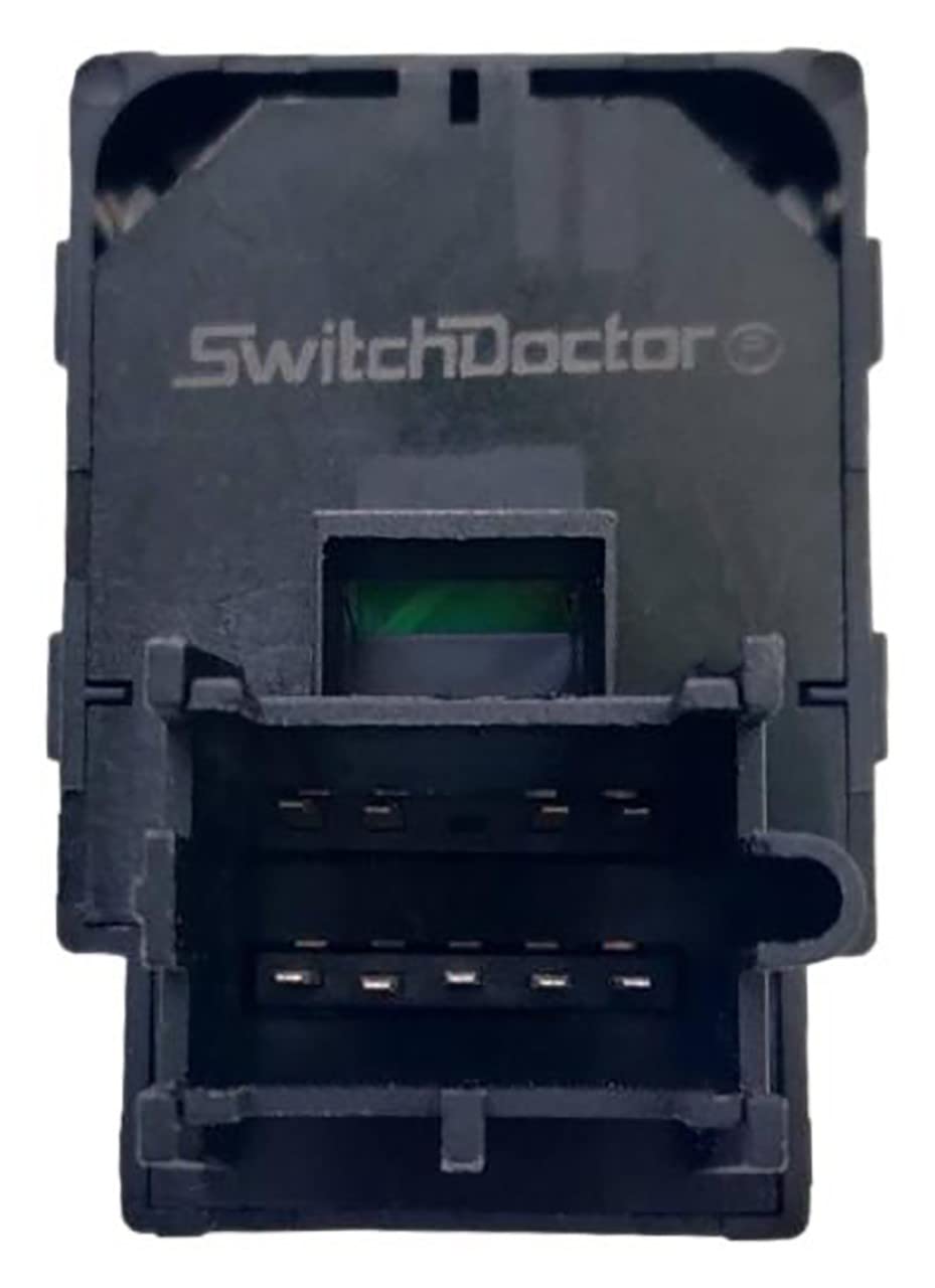 SWITCHDOCTOR Mirror Switch Compatible with 2000-2002 Silverado, Sierra, Suburban and 2002-2003 Escalade, Avalanche, Tahoe, Yukon