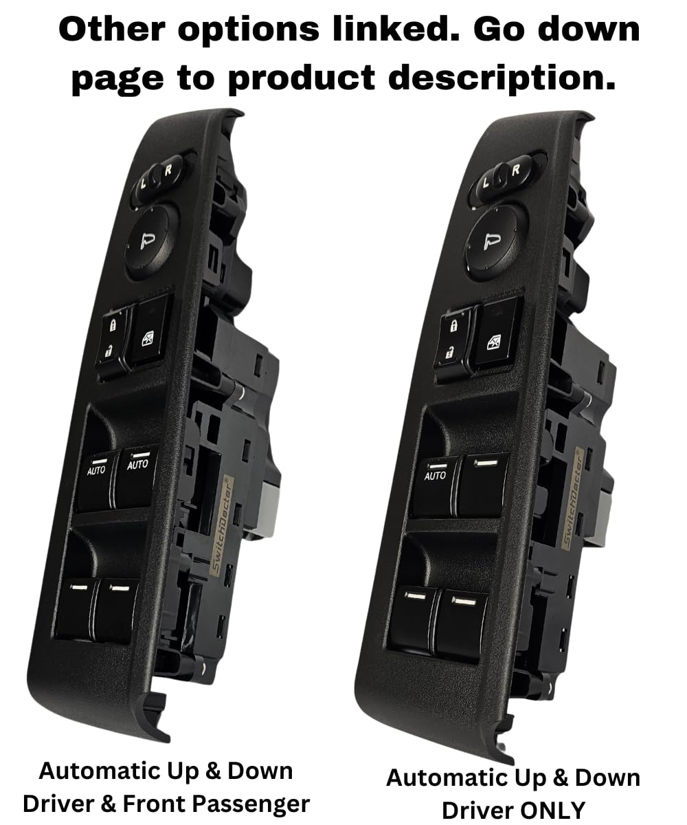 SWITCHDOCTOR Window Master Switch and Bezel compatible with 2008-2012 Honda Accord EX, EXL, EX-L