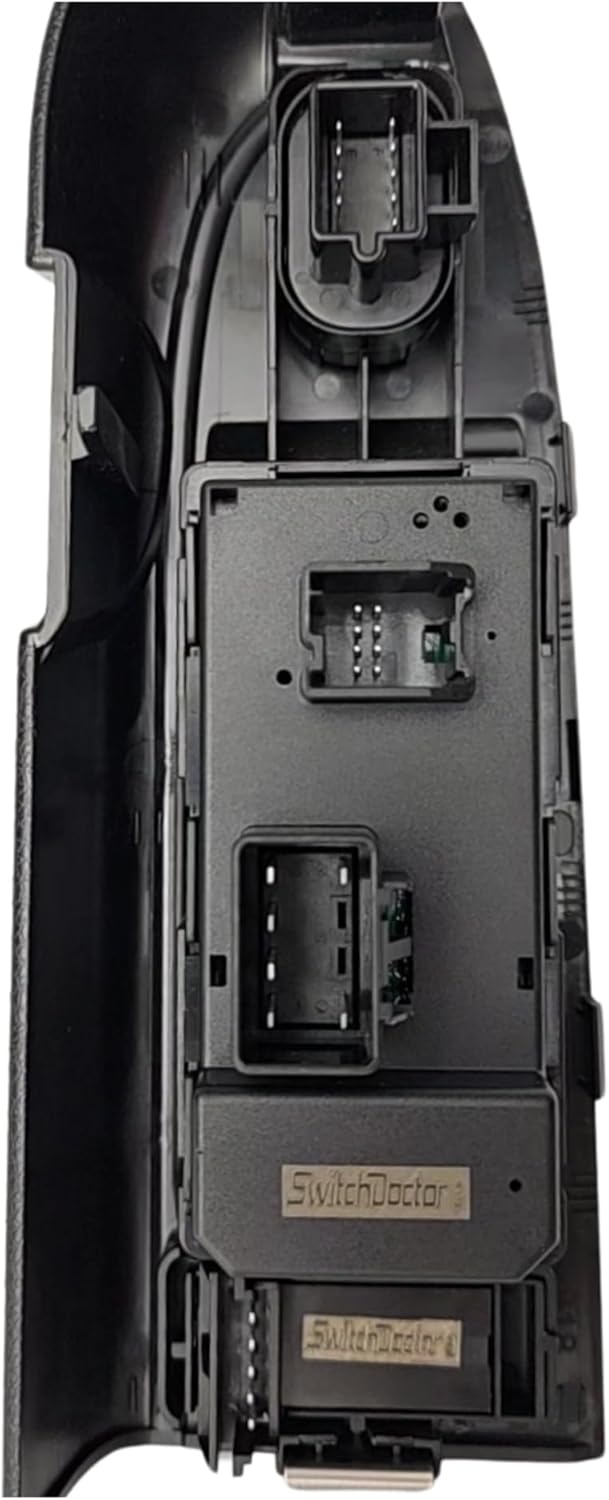 SWITCHDOCTOR Window Master Switch Assembly for 2010, 2011, 2012, 2013 Silverado & GMC Sierra (Without Power Folding Mirrors, Crew, Extended Cab, Full Assembly, Control)