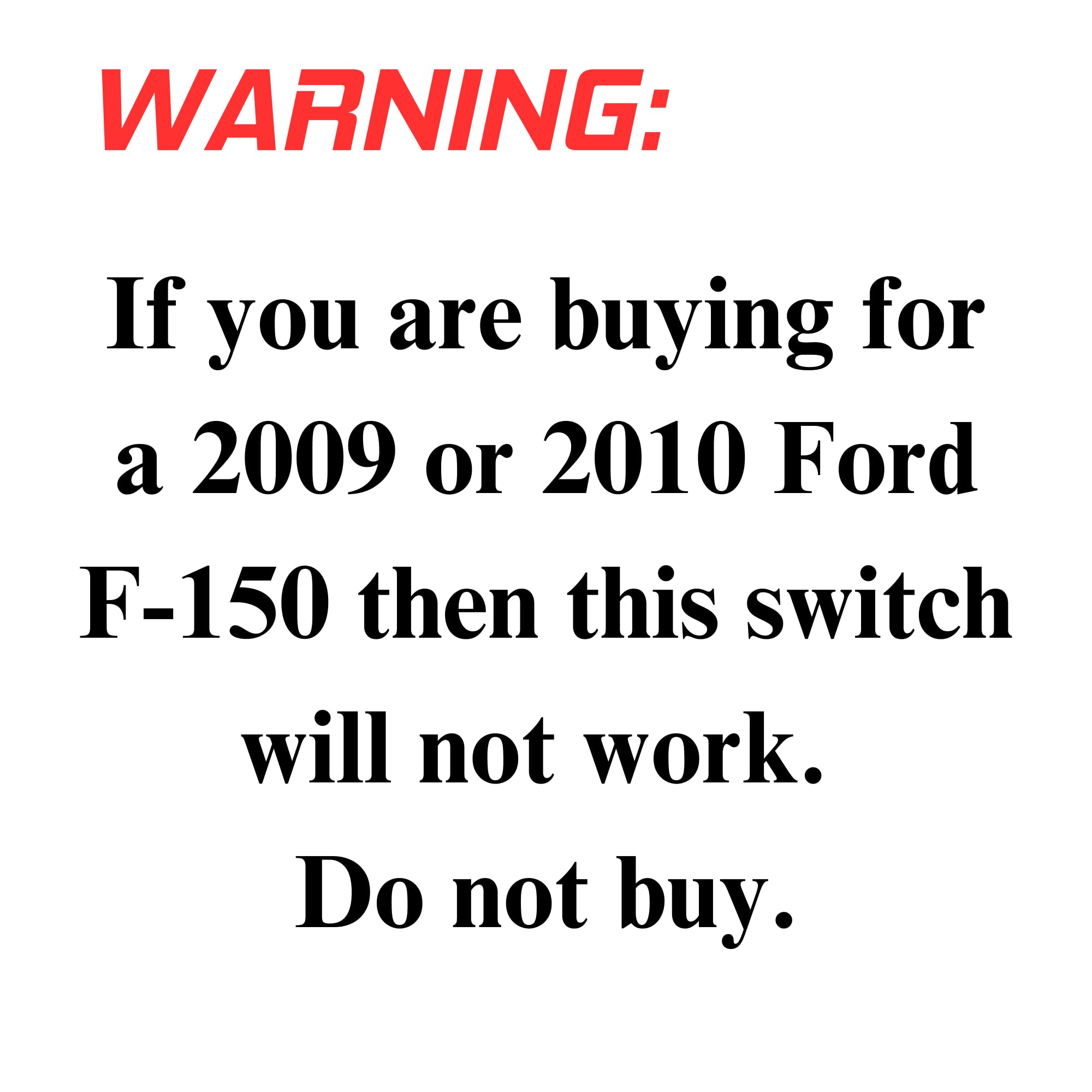 SWITCHDOCTOR Window Master Switch compatible with 2011-2014 Ford F-150 F150 (BE5Z-14529-AB, Power, Control, Button)