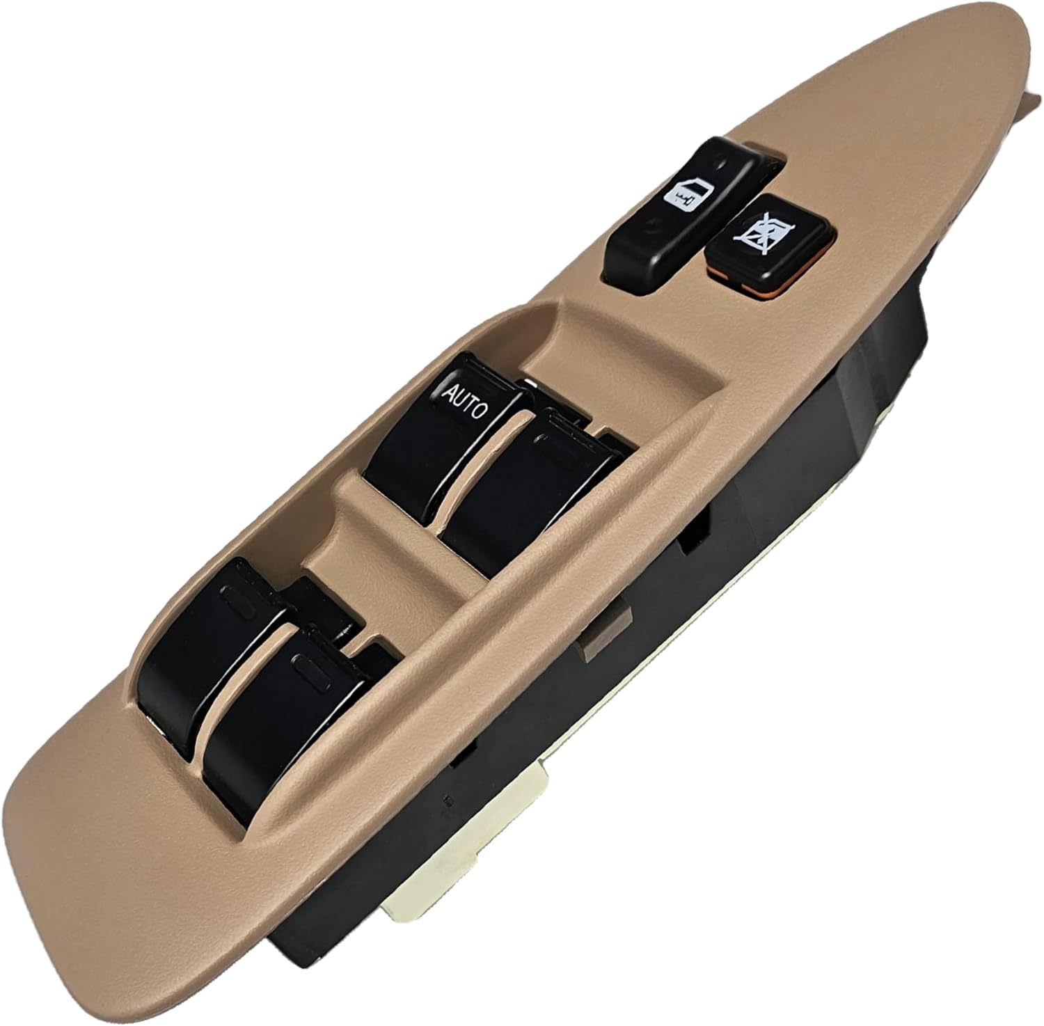 SWITCHDOCTOR Window Master Switch & Tan/Medium Oak Bezel for 1997-2001 Toyota Camry (84820-04020, 74232-AA030-E0)