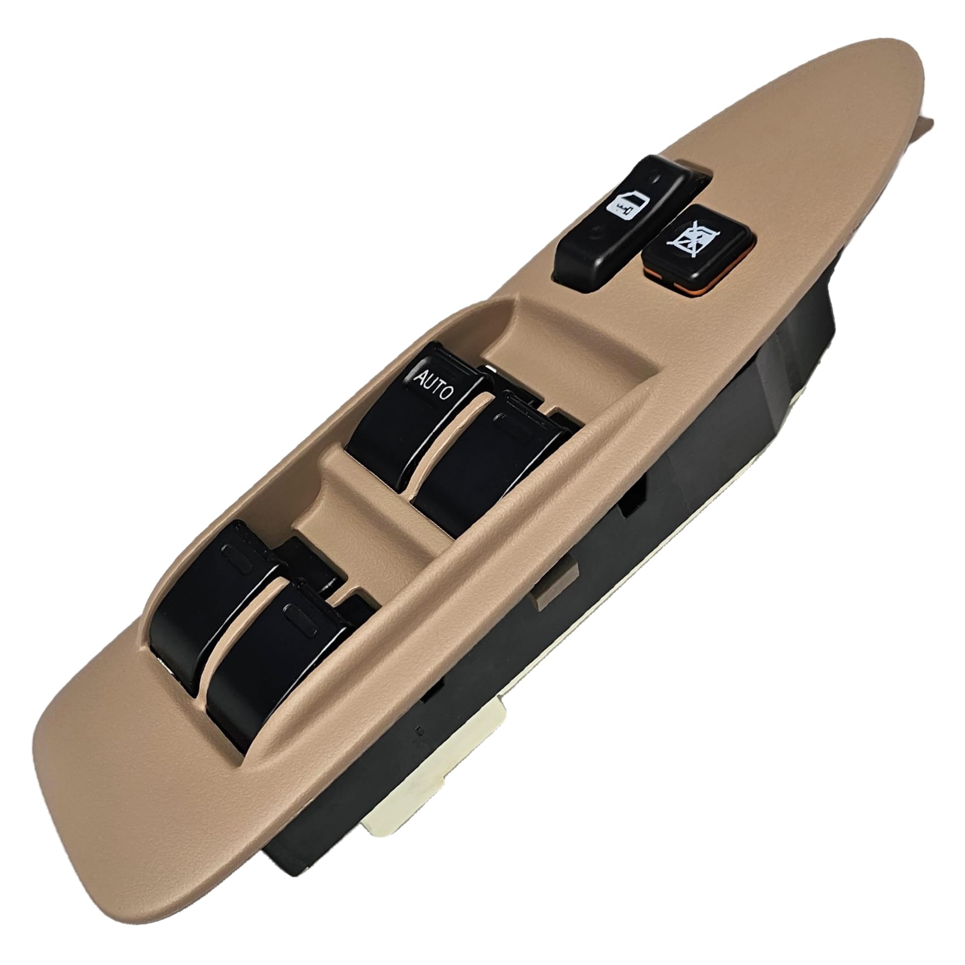 SWITCHDOCTOR Window Master Switch & Tan/Medium Oak Bezel for 1997-2001 Toyota Camry (84820-04020, 74232-AA030-E0)