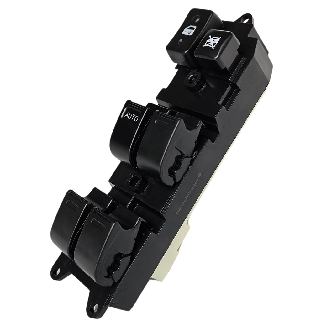 SWITCHDOCTOR Window Master Switch compatible with 1991-1997 Toyota Land Cruiser (1991 1992 1993 1994 1995 1996 1997 91 92 93 94 95 96 97 Drivers side, button, panel, door, lock)