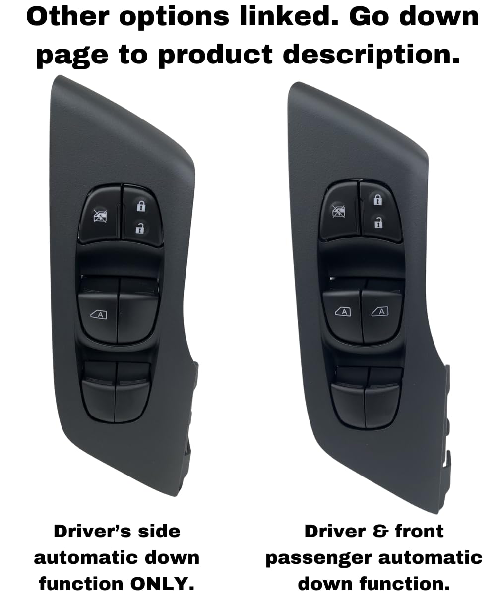 SWITCHDOCTOR Window Master Switch Compatible with 2013-2018 Nissan Altima and Pathfinder (Power, Control)