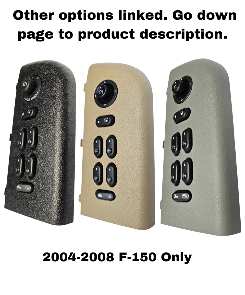 SWITCHDOCTOR Master Window Switch for 2004-2008 Ford F-150 F150, 2003-2006 Ford Expedition, 2003-2008, Crown Victoria and Mercury Grand Marquis (5L1Z-14529-AA, Double Cab, Crew, Truck)