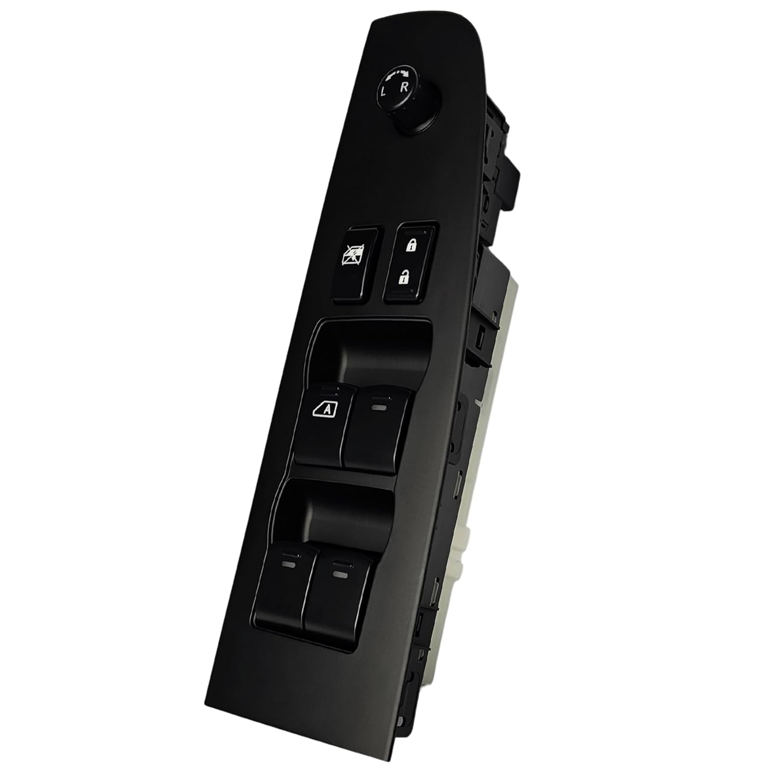 SWITCHDOCTOR Window Master Switch Assembly for 2007, 2008, 2009, 2010, 2011, 2012 Nissan Altima Sedan S, Base (Full Assembly)