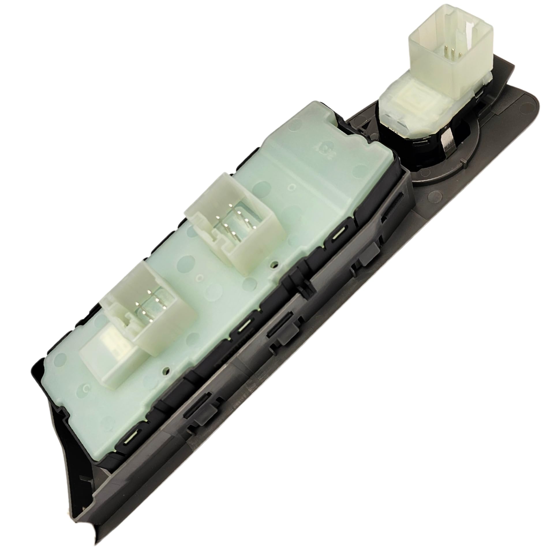 SWITCHDOCTOR Window Master Switch and Bezel Set Compatible with 2007-2011 Dakota (Dark Gray, Trim, Panel, Cover)