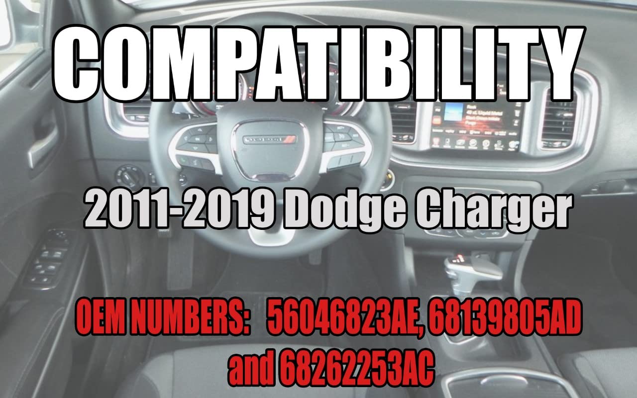 SWITCHDOCTOR Window Master Switch compatible with 2011-2019 Dodge Charger