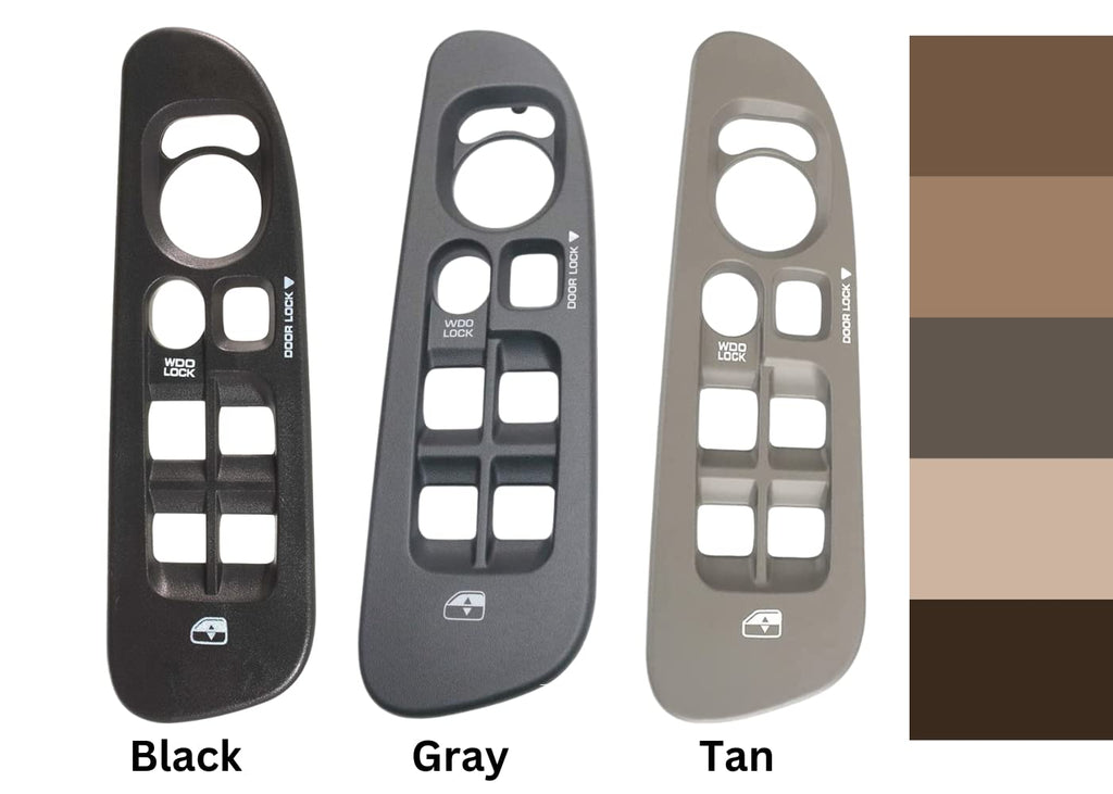 SWITCHDOCTOR Medium Slate (Gray) Bezel Compatible with 2002-2009 Dodge Ram (4 Door)