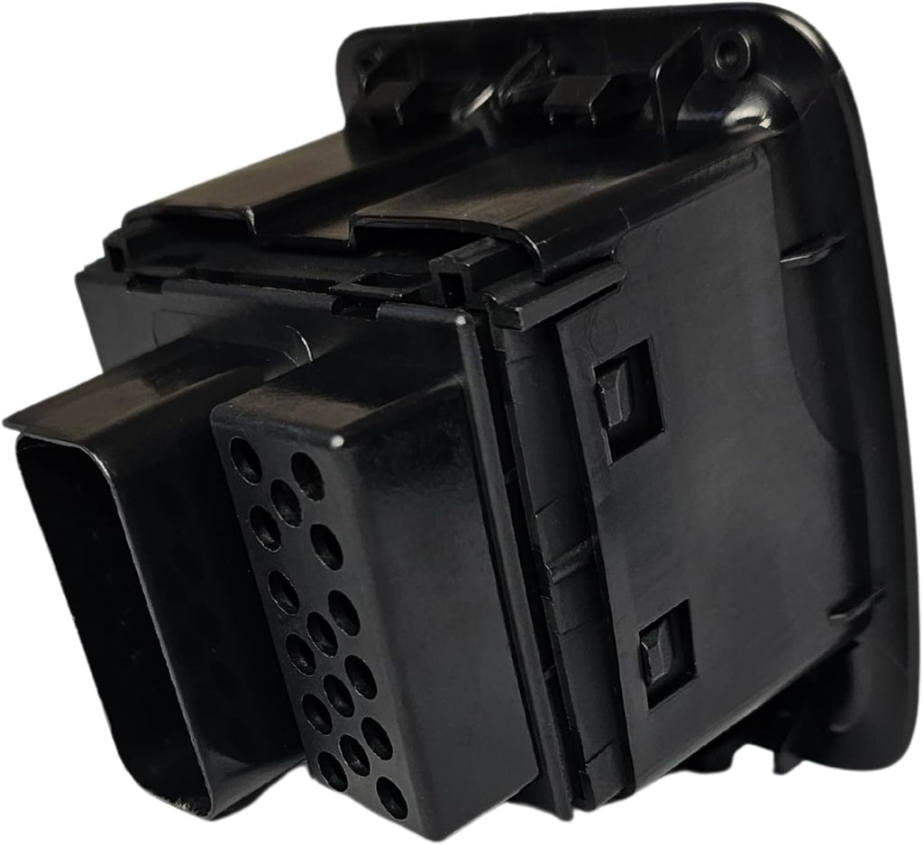 SWITCHDOCTOR Window Master Switch & Bezel Set for 2011-2017 Jeep Wrangler (2 Window, 68156218AC)