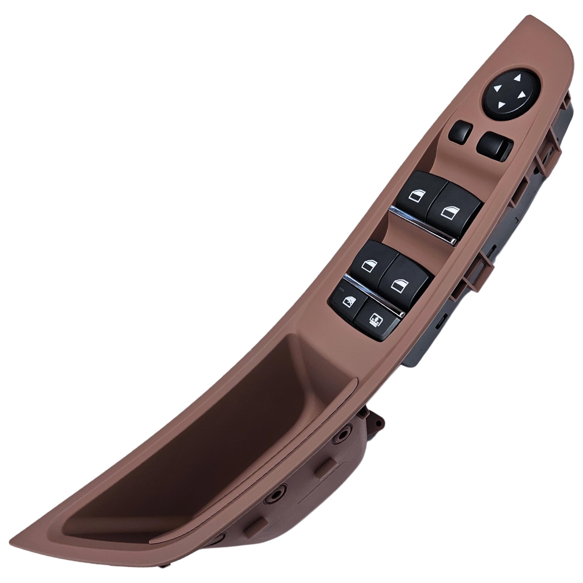 SWITCHDOCTOR Window Master Switch and Bezel for 2010-2016 BMW 5 Series 520i 523i 525i 528i 530i 535i, F10 F11 F18 (61319179907, Power, Control, Button) (2010-2016, Gray)
