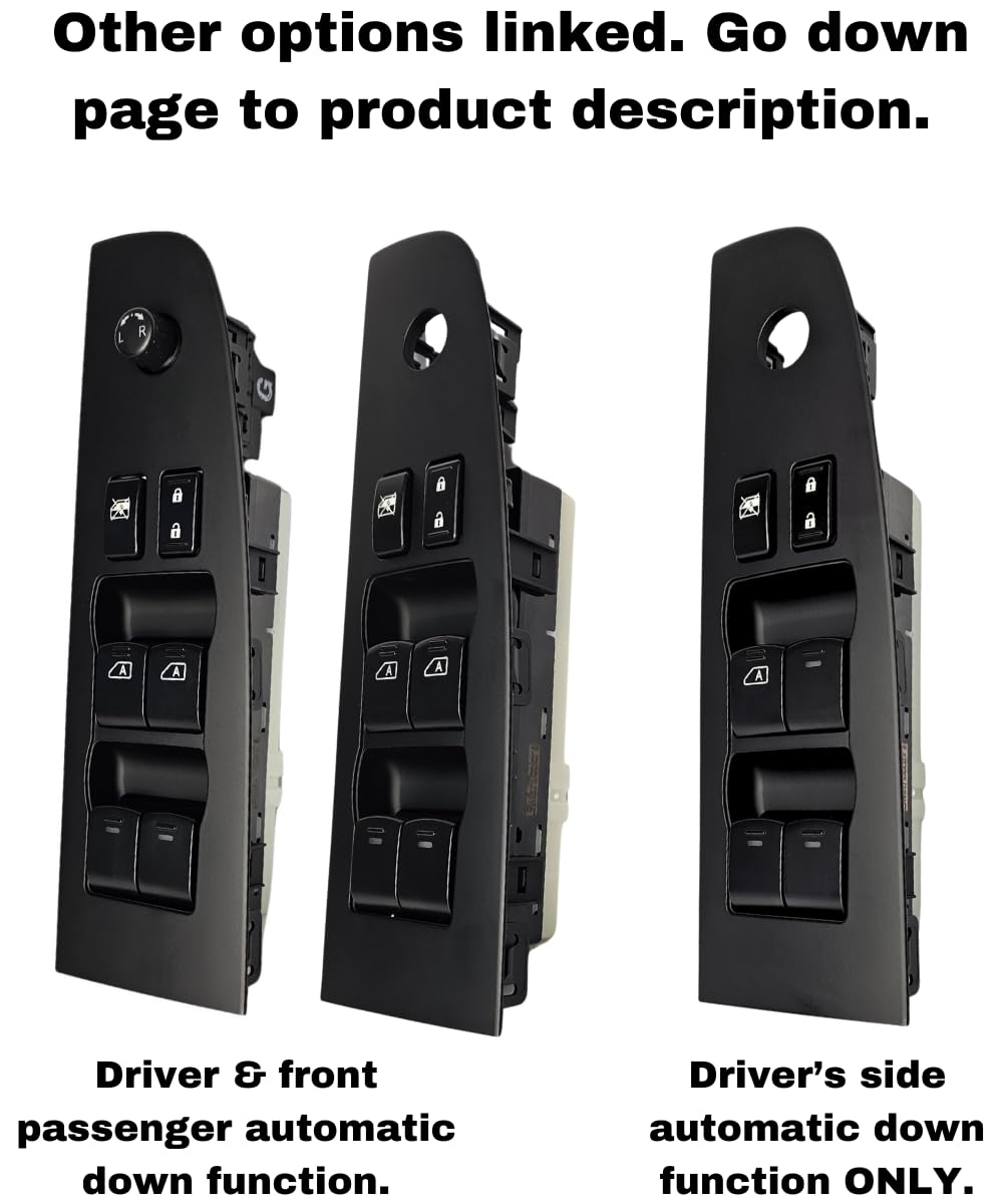 SWITCHDOCTOR Window Master Switch Compatible with 2007-2012 Nissan Altima