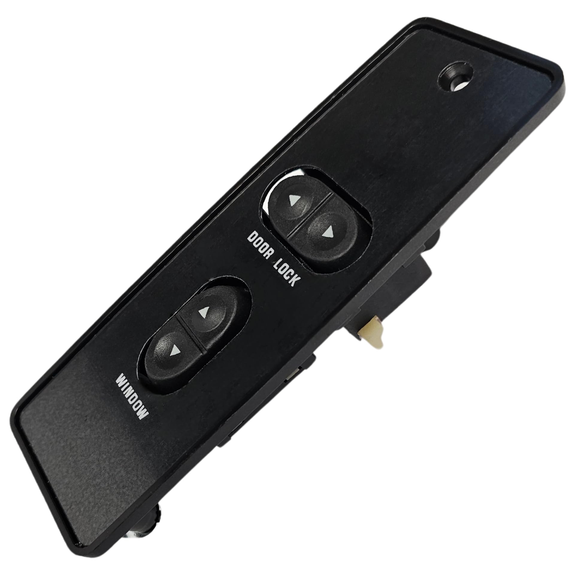 SWITCHDOCTOR Front Passenger Window Switch & Bezel Set for 1987-1993 Ford Mustang (Window, Lock, Full Assembly, Trim, Cover, Panel, Button, Power, Control)