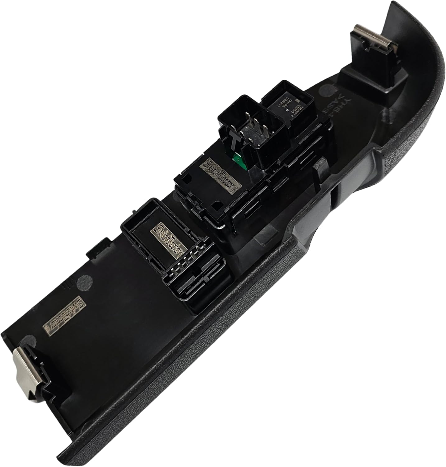 SWITCHDOCTOR Front Passenger Window Switch & Bezel, Set for for 2010-2013 Chevrolet Silverado & GMC Sierra (Crew, Extended Cab Pickup, Standard, Regular Cab, Full Assembly, Chevy)