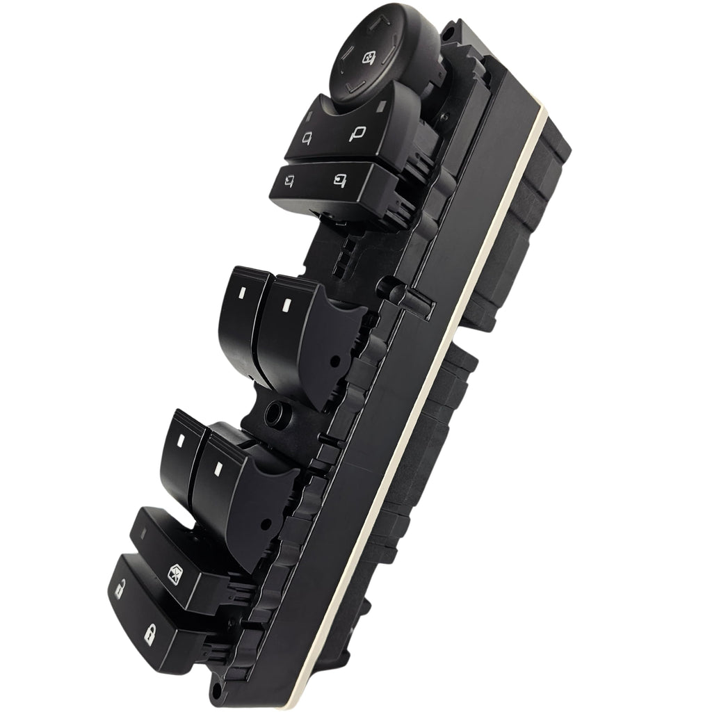SWITCHDOCTOR Window Master Switch Compatible with 2007-2013 Chevrolet Silverado, Avalanche; 2007-2014 Suburban, Tahoe, Sierra, Yukon with Power Folding Mirrors (20835553)