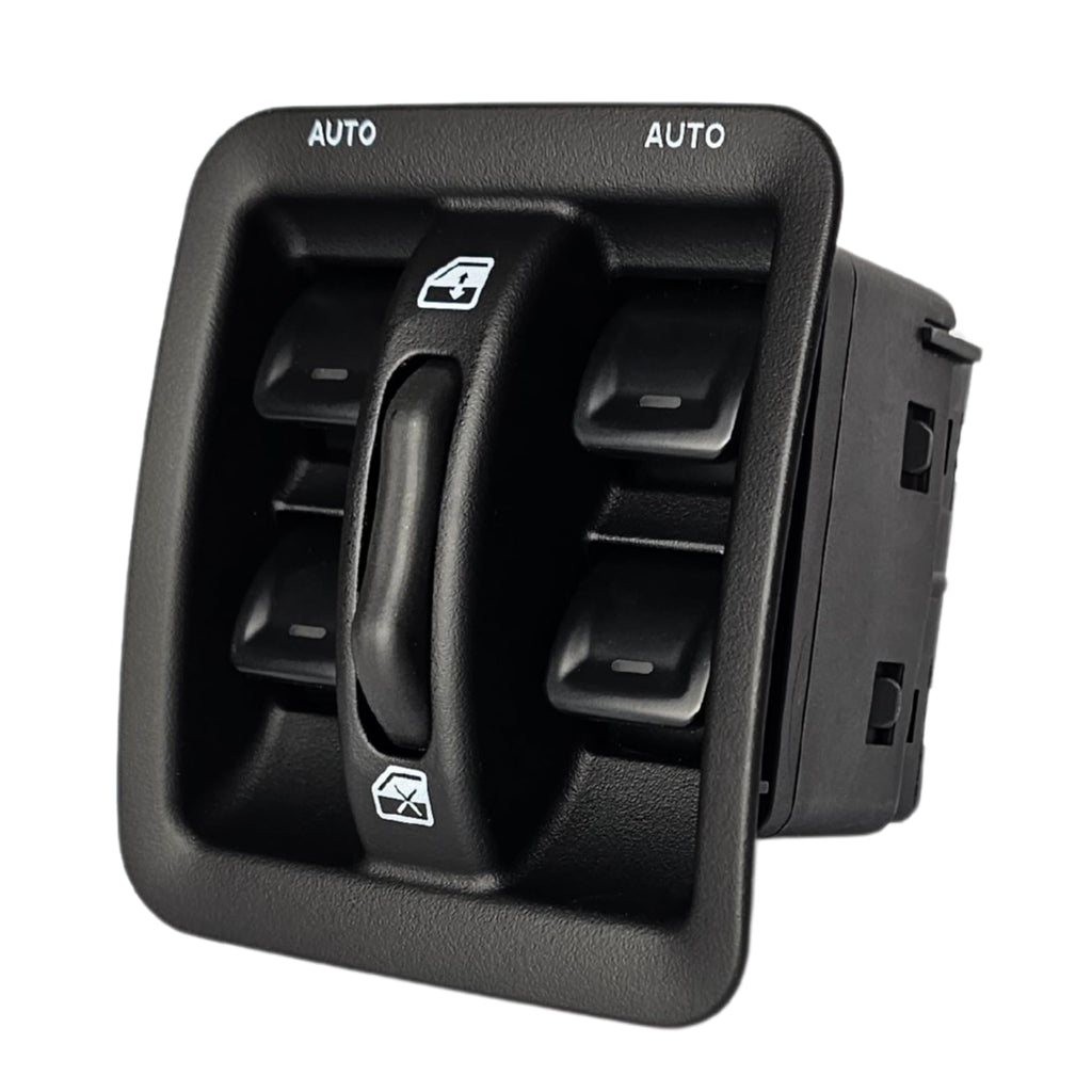 SWITCHDOCTOR Window Master Switch Assembly for 2011, 2012, 2013, 2014, 2015, 2016, 2017 Jeep Wrangler (Black Bezel, Full Assembly)