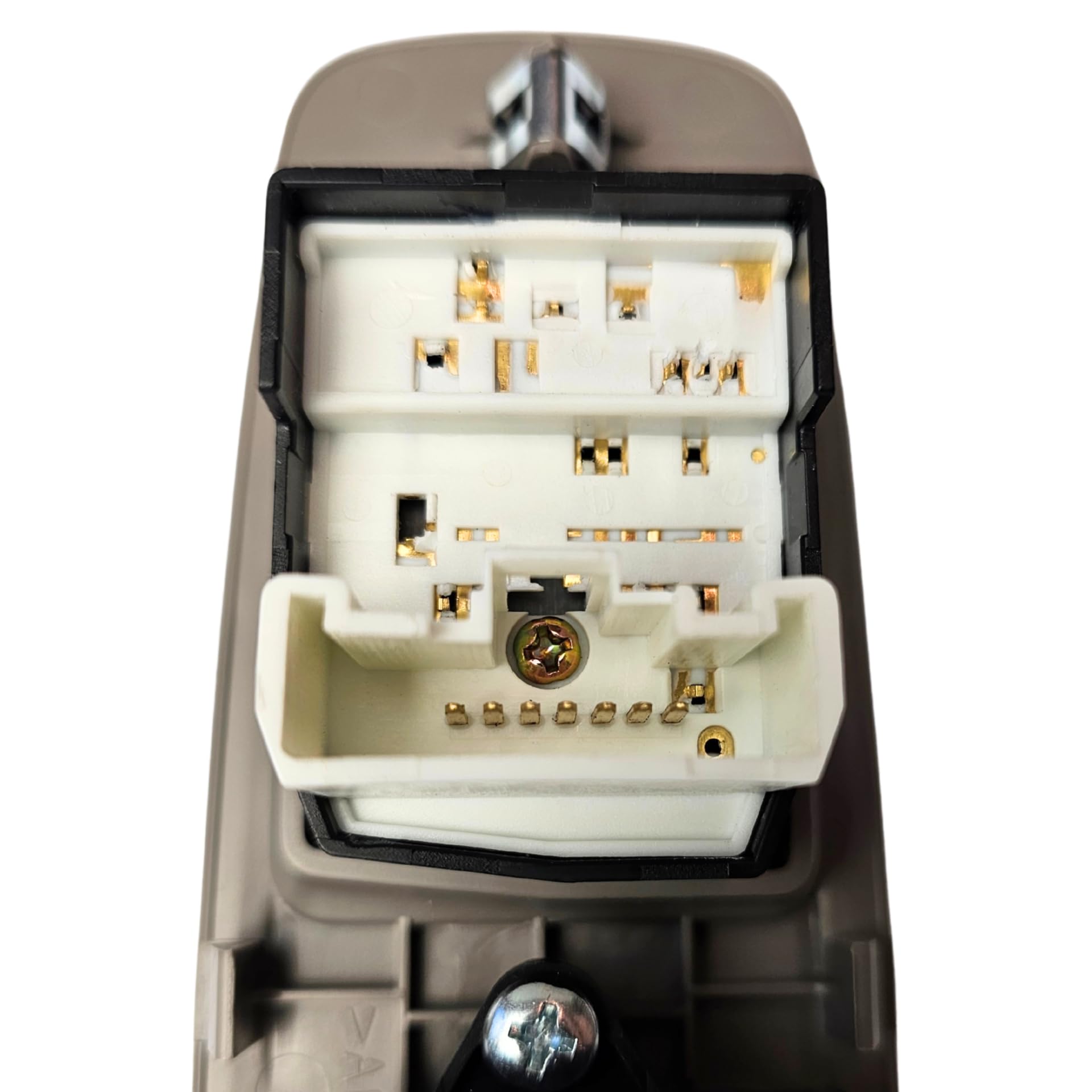 SWITCHDOCTOR Window Master Switch & Bezel for 2001-2004 Toyota Tacoma (Double Cab, 84820-04020, 74202-35010-B0, Medium Charcoal)