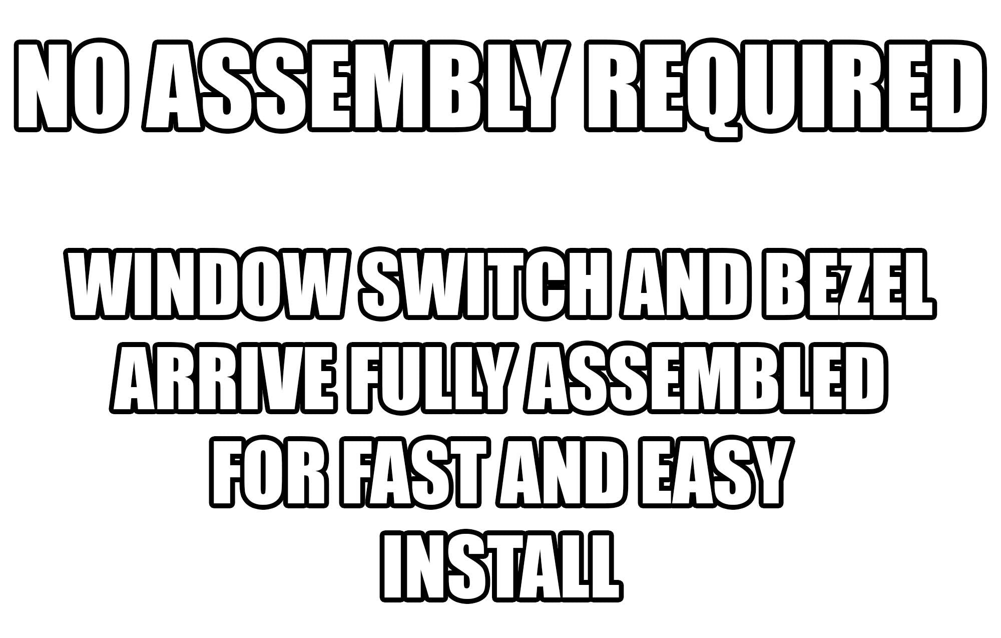 SWITCHDOCTOR Fully Assembled Window Master Switch & Gray Bezel Set for 2002-2008 Dodge Ram (Quad Cab, Crew, 68171680AA, 56049805AB, 56049805AA, 56045334AE, Medium Slate Gray)