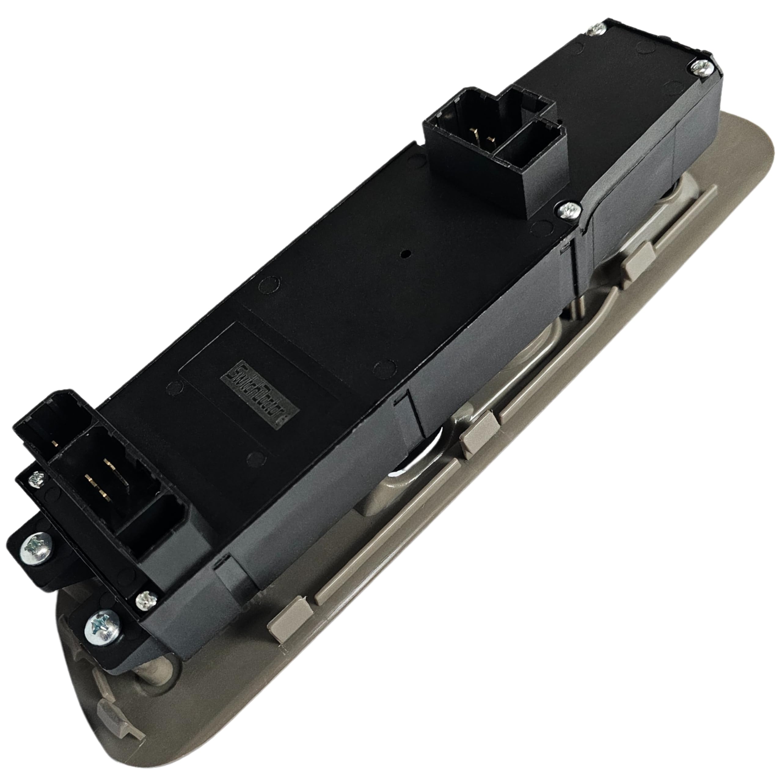 SWITCHDOCTOR Window Master Switch and Bezel Set for 2002-2009 Dodge Ram (Regular Cab, Single Cab, Full Assembly) (Tan)