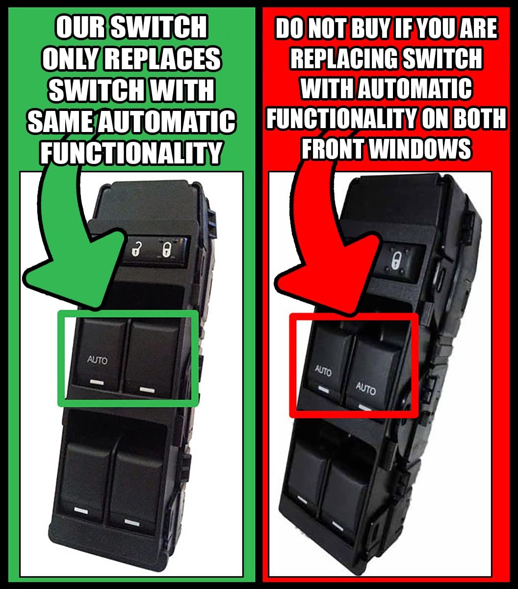 SWITCHDOCTOR Replacement for Window Master Switch for 2007-2010 300