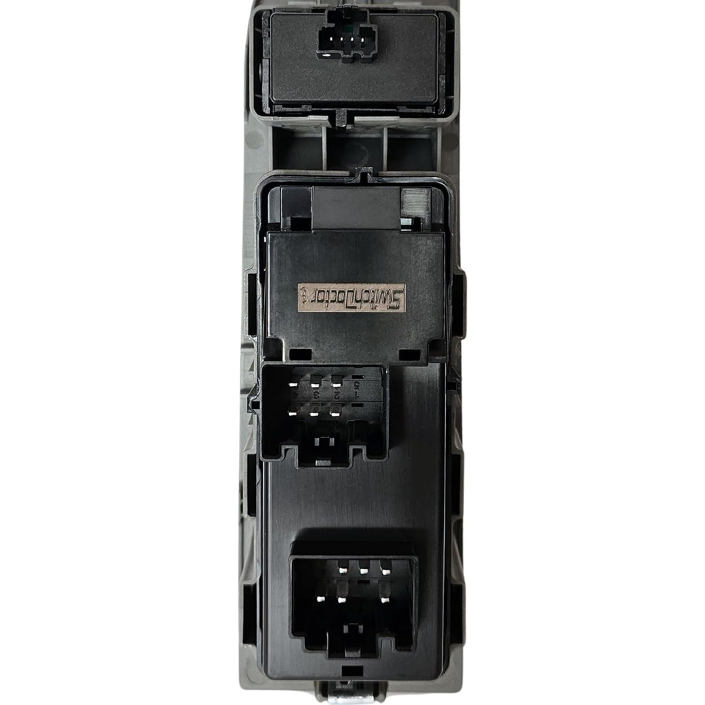 SWITCHDOCTOR Window Master Switch & Gray Bezel Assembly for 2009, 2010 Ford F-150 F150 (Double Cab, Crew, Full Assembly)
