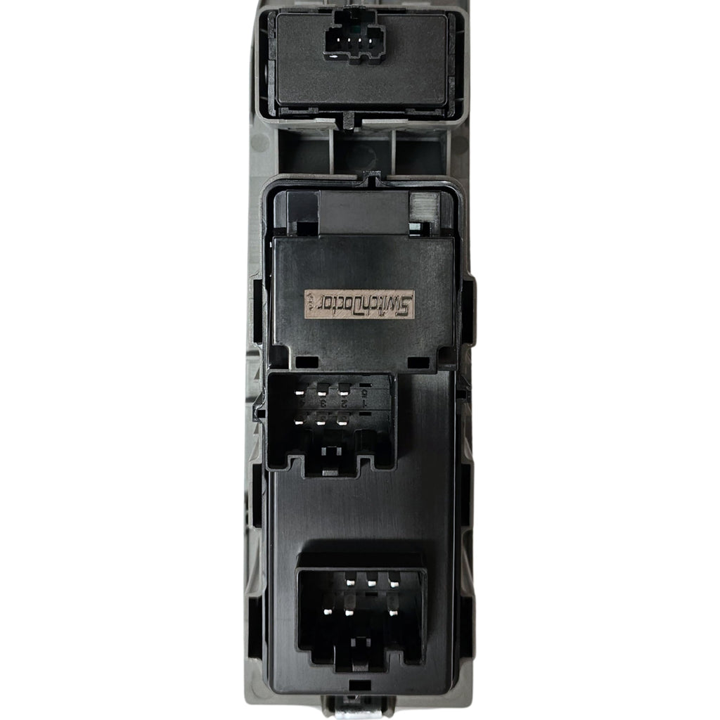 SWITCHDOCTOR Window Master Switch & Gray Bezel Assembly for 2009, 2010 Ford F-150 F150 (Double Cab, Crew, Full Assembly)