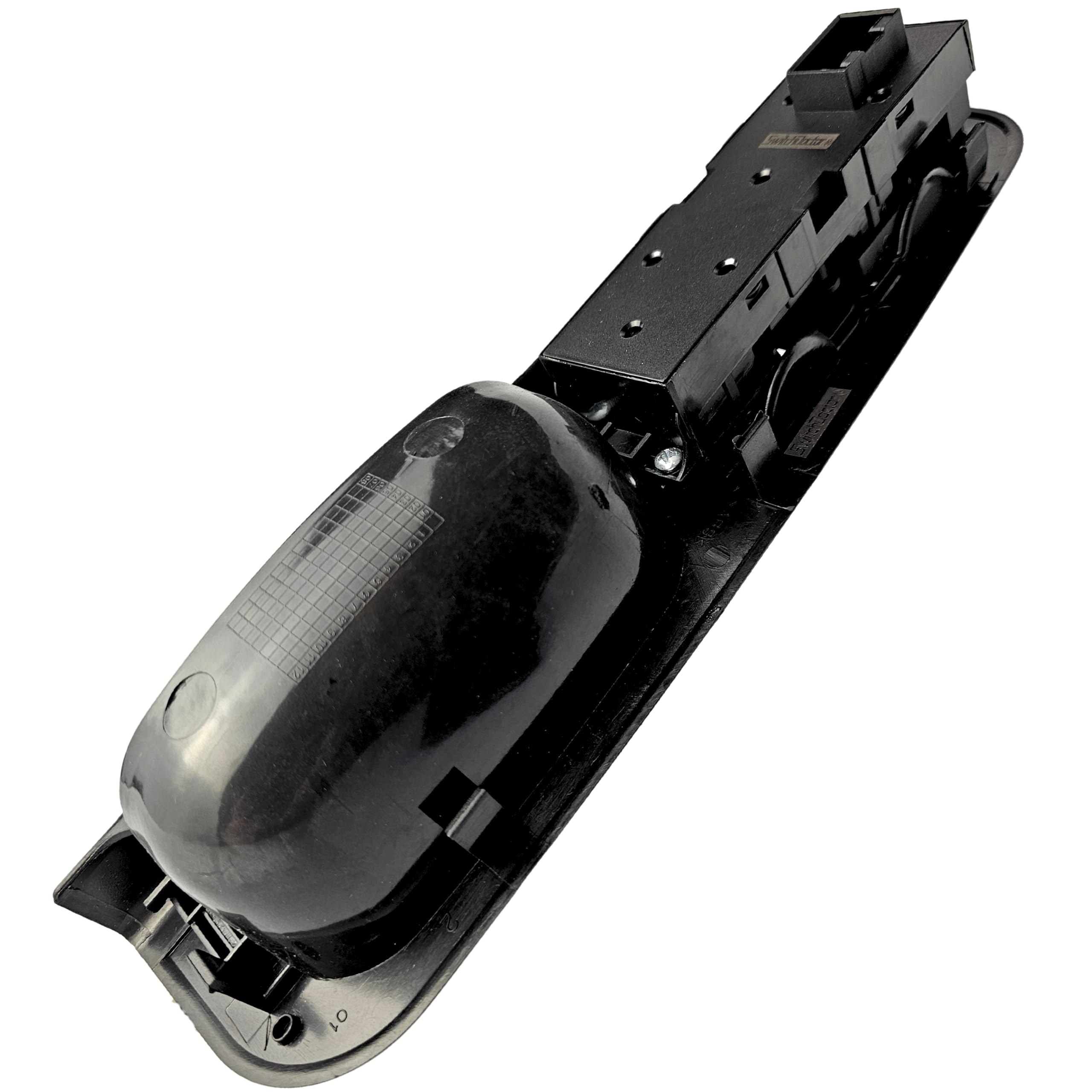 SWITCHDOCTOR Fully Assembled Window Master Switch and Bezel Set Compatible with 1999-2005 Volkswagen Jetta (Black) (1J4-959-857-D Power, Control, Button)