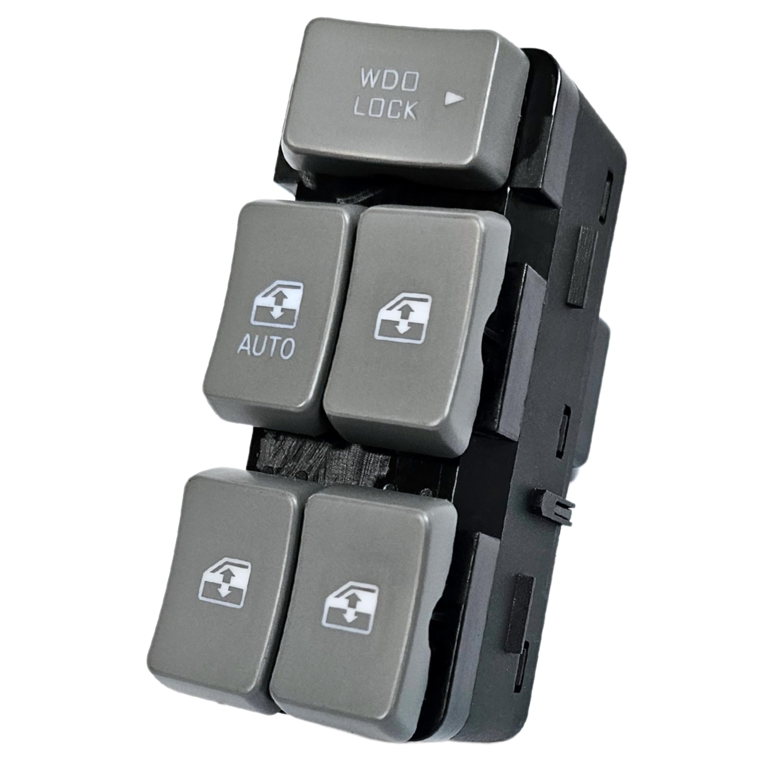 SWITCHDOCTOR Window Master Switch Compatible with 2002-2007 Buick Rendezvous (Gray Buttons)
