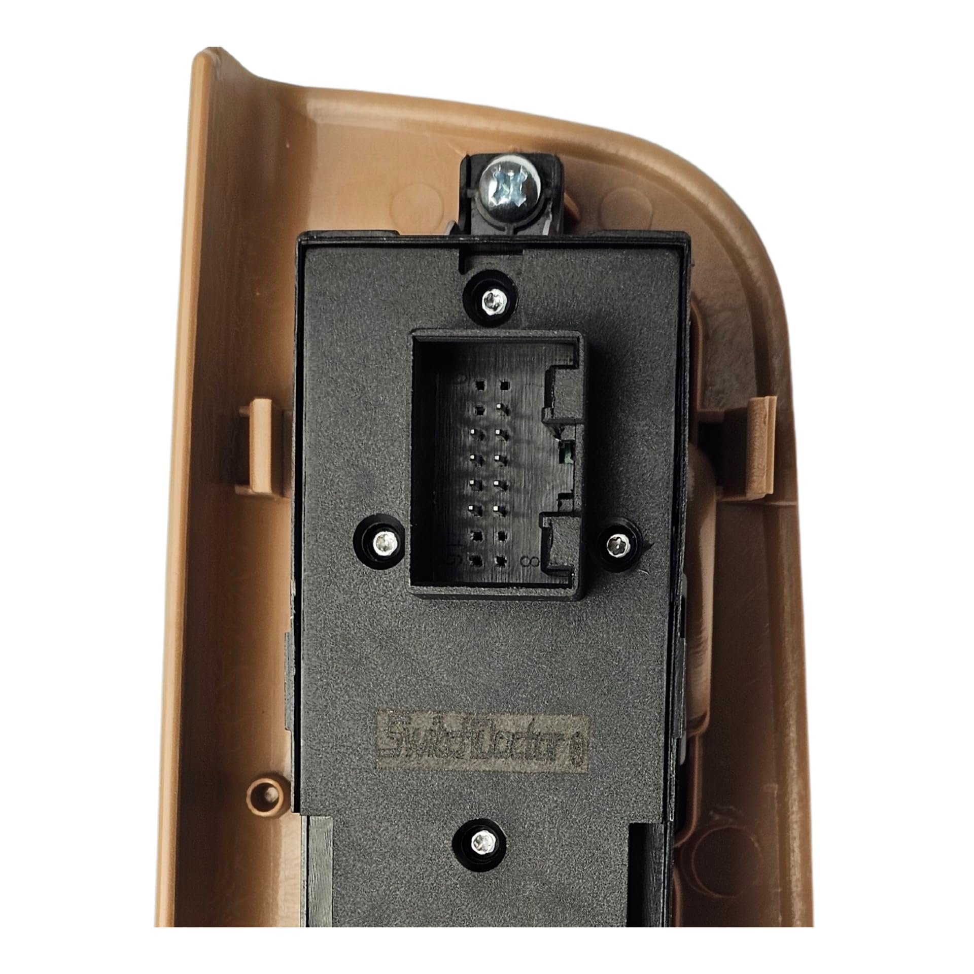SWITCHDOCTOR Fully Assembled Window Master Switch and Bezel Set Compatible with 1999-2005 Volkswagen Jetta (Tan)