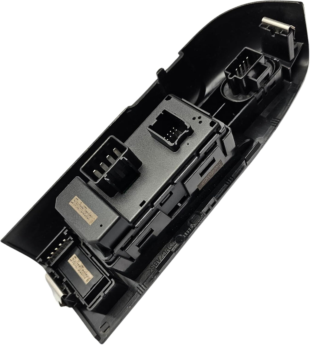 SWITCHDOCTOR Window Master Switch Assembly for 2010, 2011, 2012, 2013 Silverado & GMC Sierra (Without Power Folding Mirrors, Crew, Extended Cab, Full Assembly, Control)