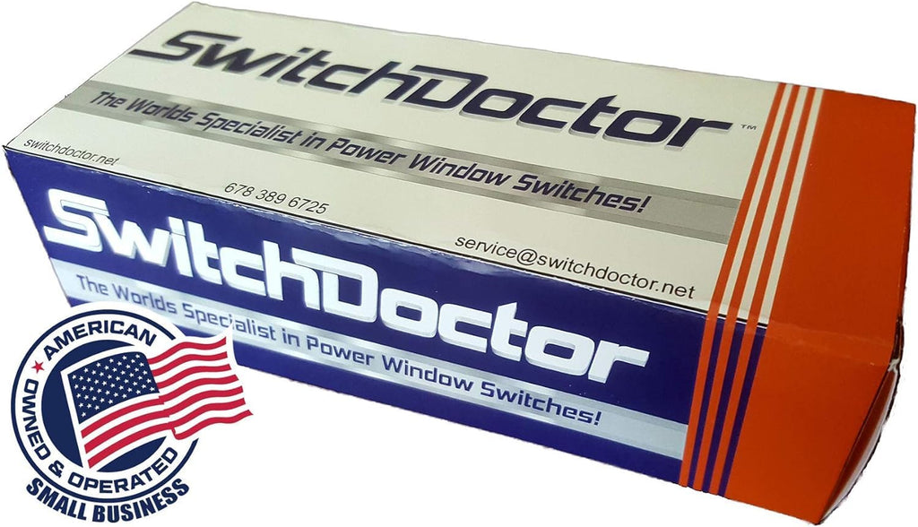 SWITCHDOCTOR Master Window Switch & Light Gray Bezel for 2003-2006 Silverado, Sierra, Suburban, Tahoe, Yukon (15883319, 15883320, 15883321,15883323, Power, Button, Control, Panel, 89045129)
