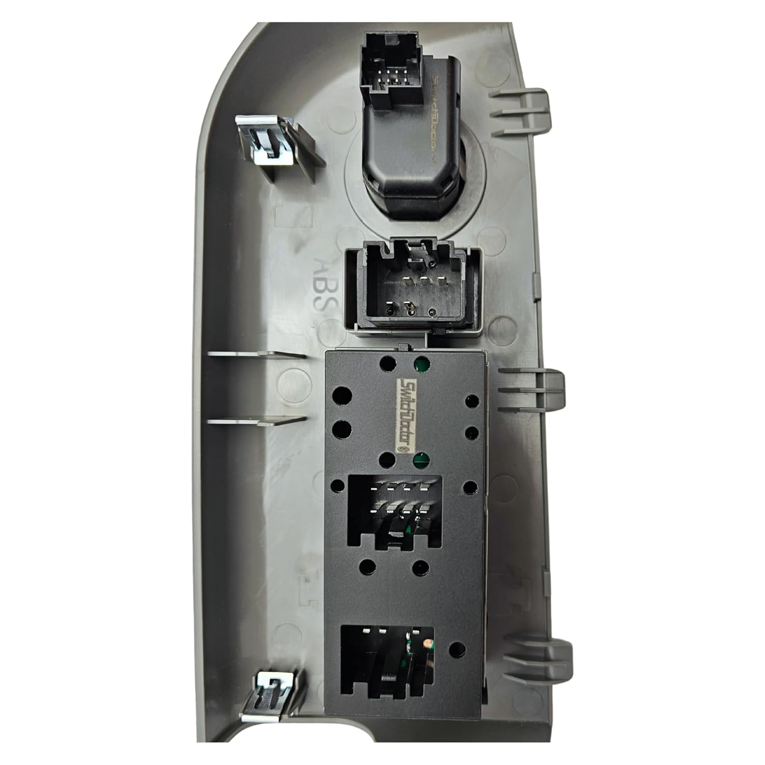 SWITCHDOCTOR Window Master Switch Assembly for 2004, 2005, 2006, 2007, 2008 Ford F-150 F150 (Super Cab, Supercrew Cab, Double Cab, Full Assembly, Gray Bezel)