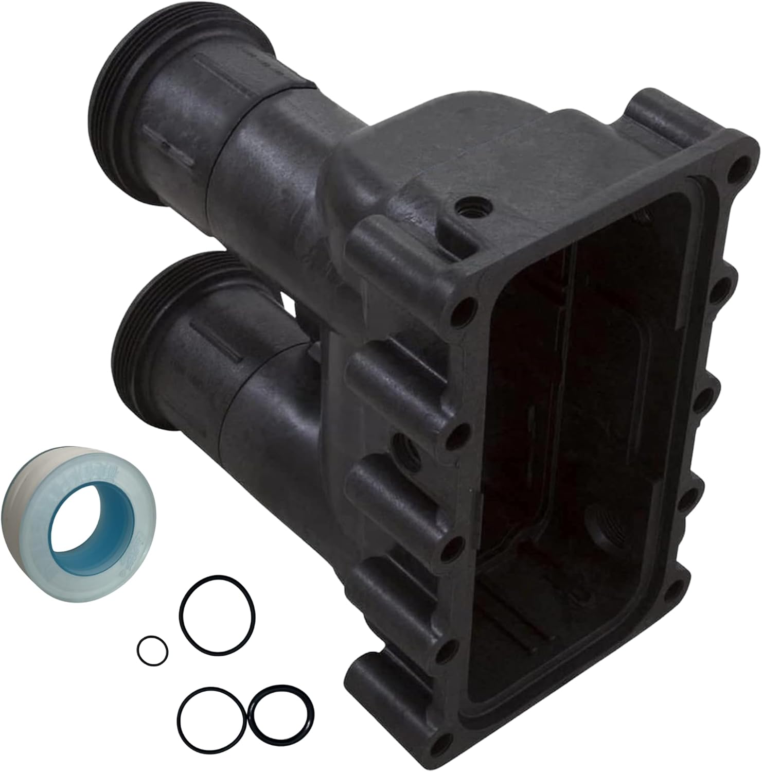SWITCHDOCTOR Pool Heater Manifold Assembly Kit for Pentair MasterTemp 175, 200, 250, 300, 400 Sta-Rite Max-e-Therm SR200, SR333, SR400 77707-0205 77707-0206 77707-0014 77707-0015 77707-0016
